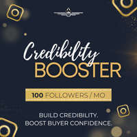 Instagram Credibility Booster (Q4 Sale)