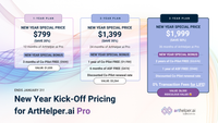 arthelper.ai Pro Version! (NEW YEAR SPECIAL)