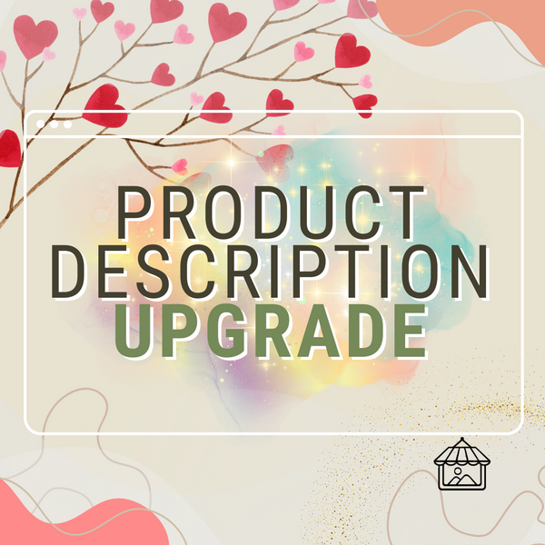 Product Descriptions Upgrade